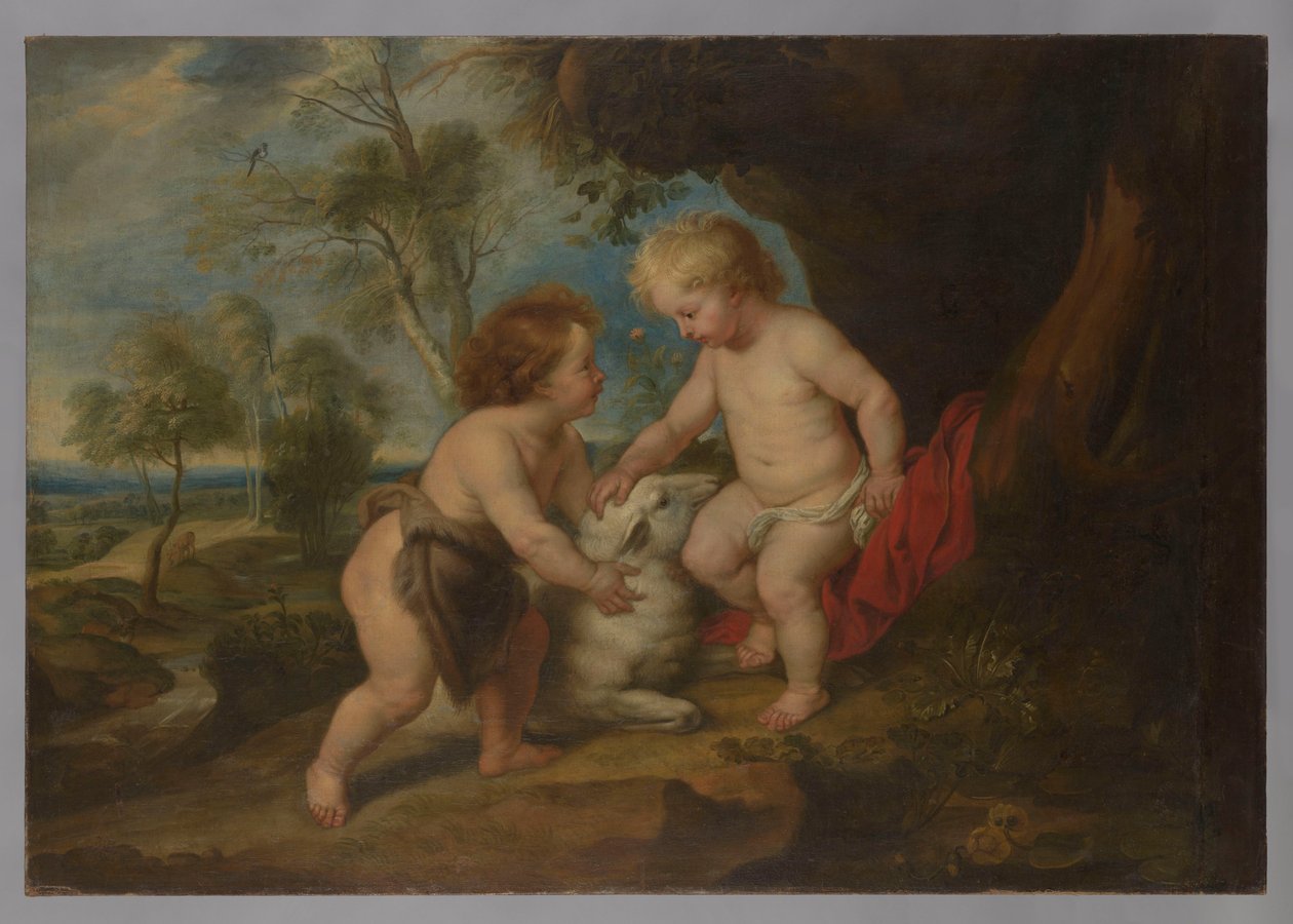O Menino Jesus e São João Baptista de Peter Paul Rubens