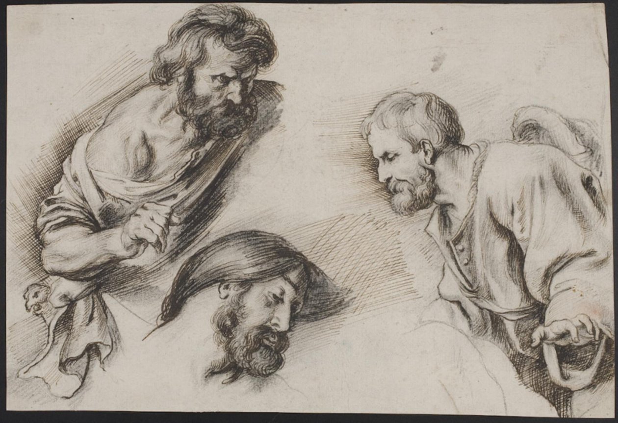 Estudos de figura de Peter Paul Rubens