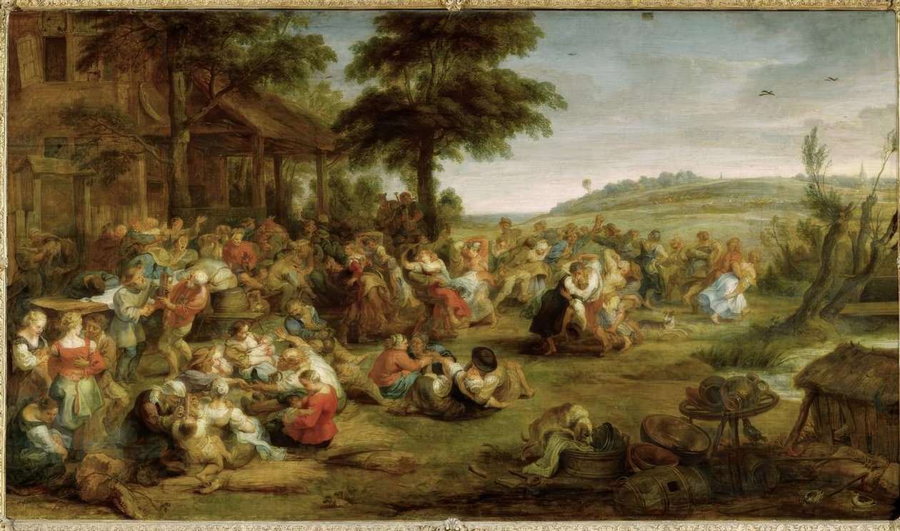 Parque de diversões Flandres de Peter Paul Rubens