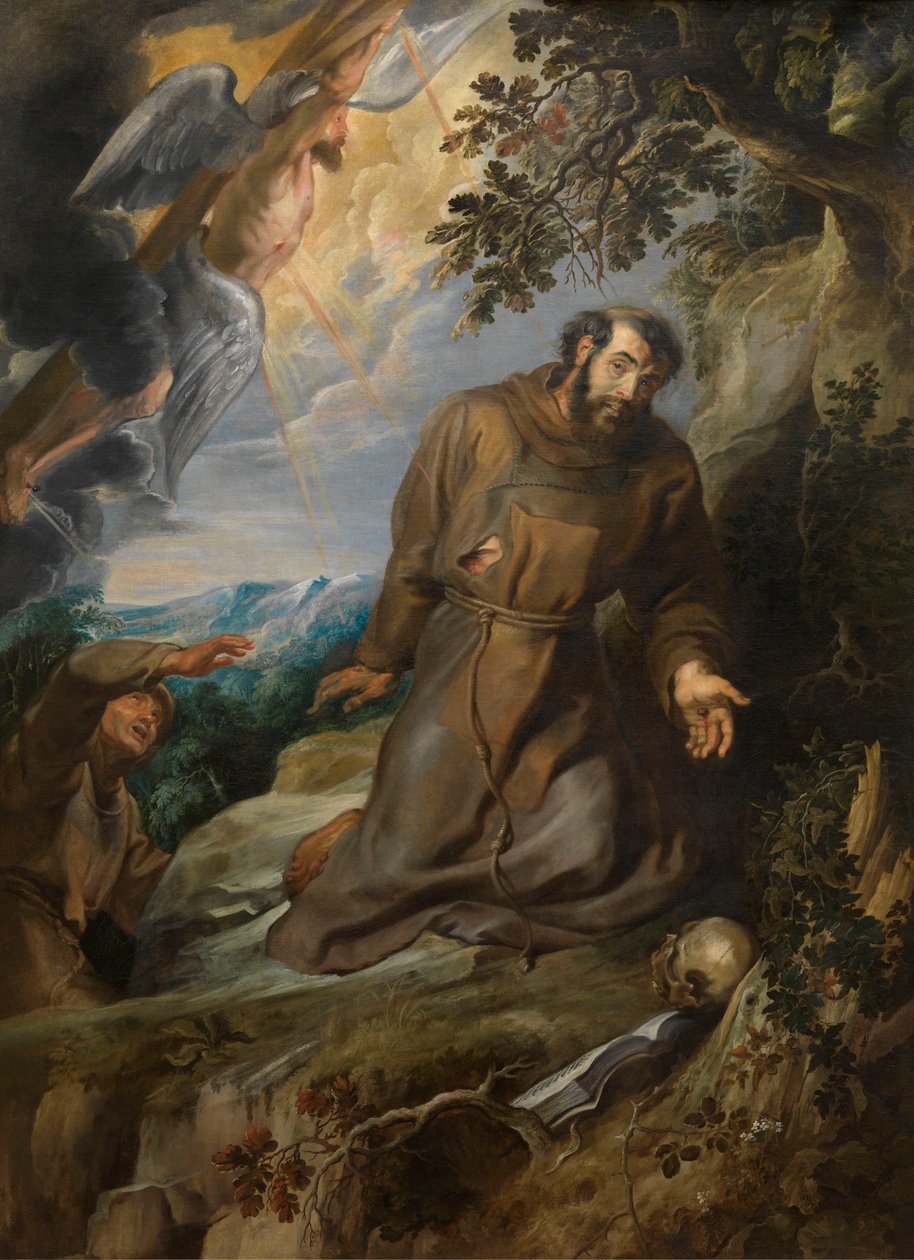 São Francisco de Assis recebe os estigmas de Peter Paul Rubens