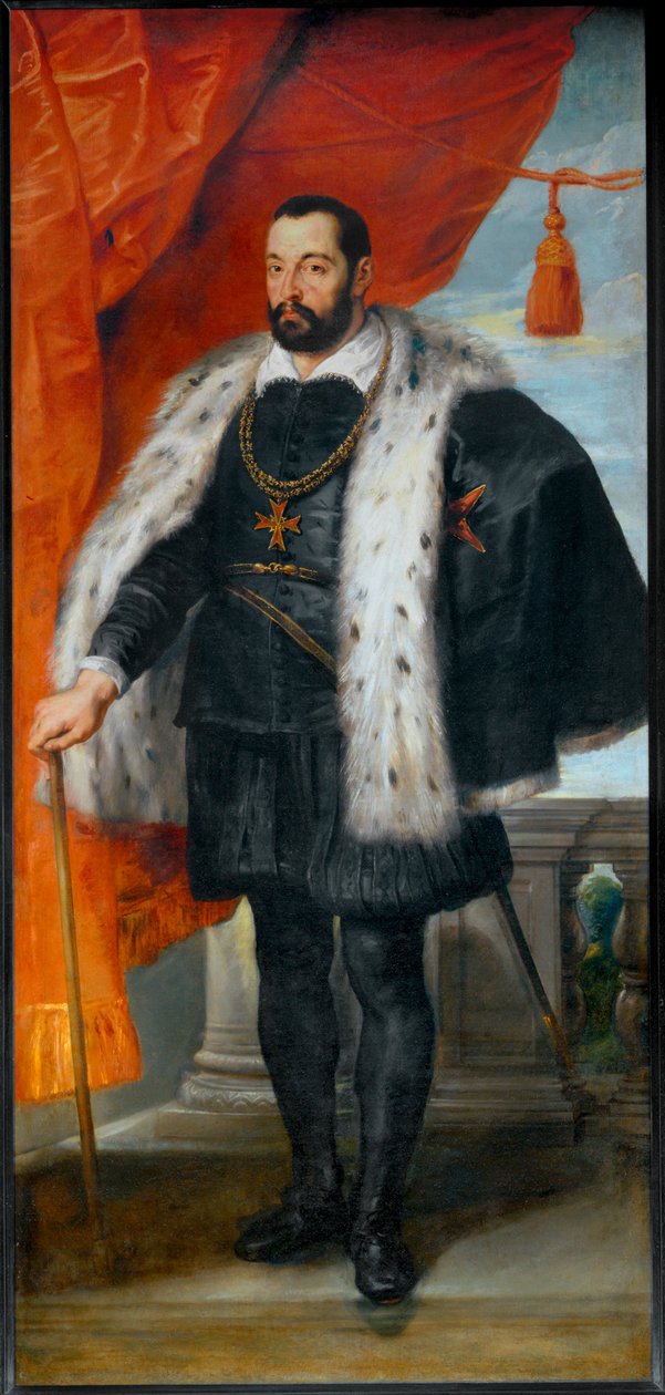 François I de Medicis, Grão-Duque da Toscana (pintura sobre tela) de Peter Paul Rubens