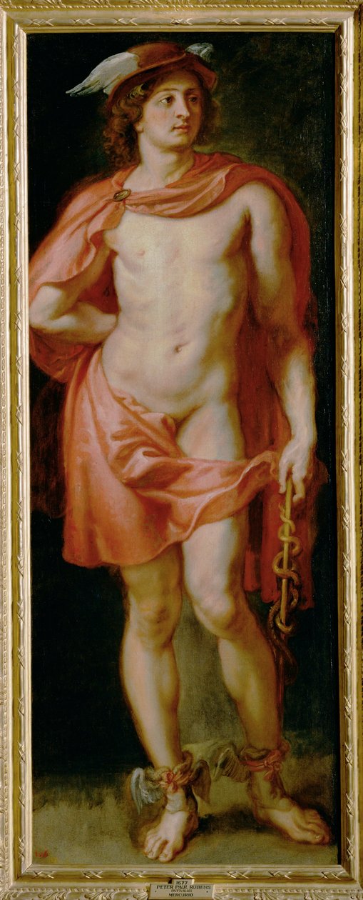Deus Mercúrio, pintado para a Torre de La Parada (pintura sobre tela) de Peter Paul Rubens