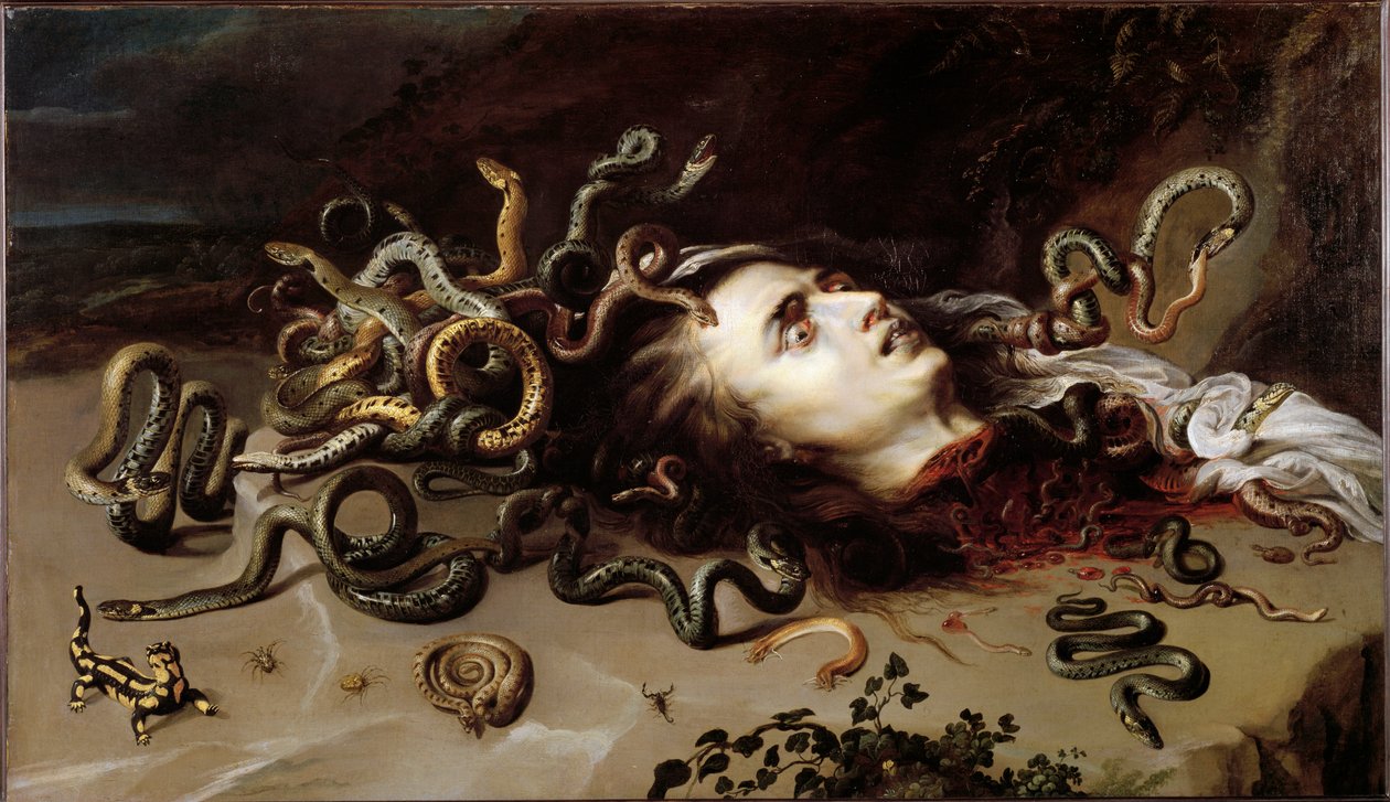 Chefe da Medusa, 1618 de Peter Paul Rubens