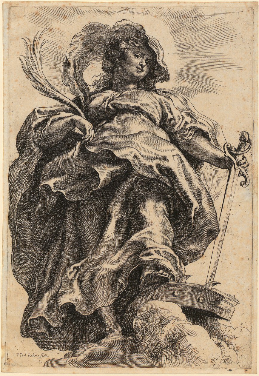 Santa Catarina de Peter Paul Rubens