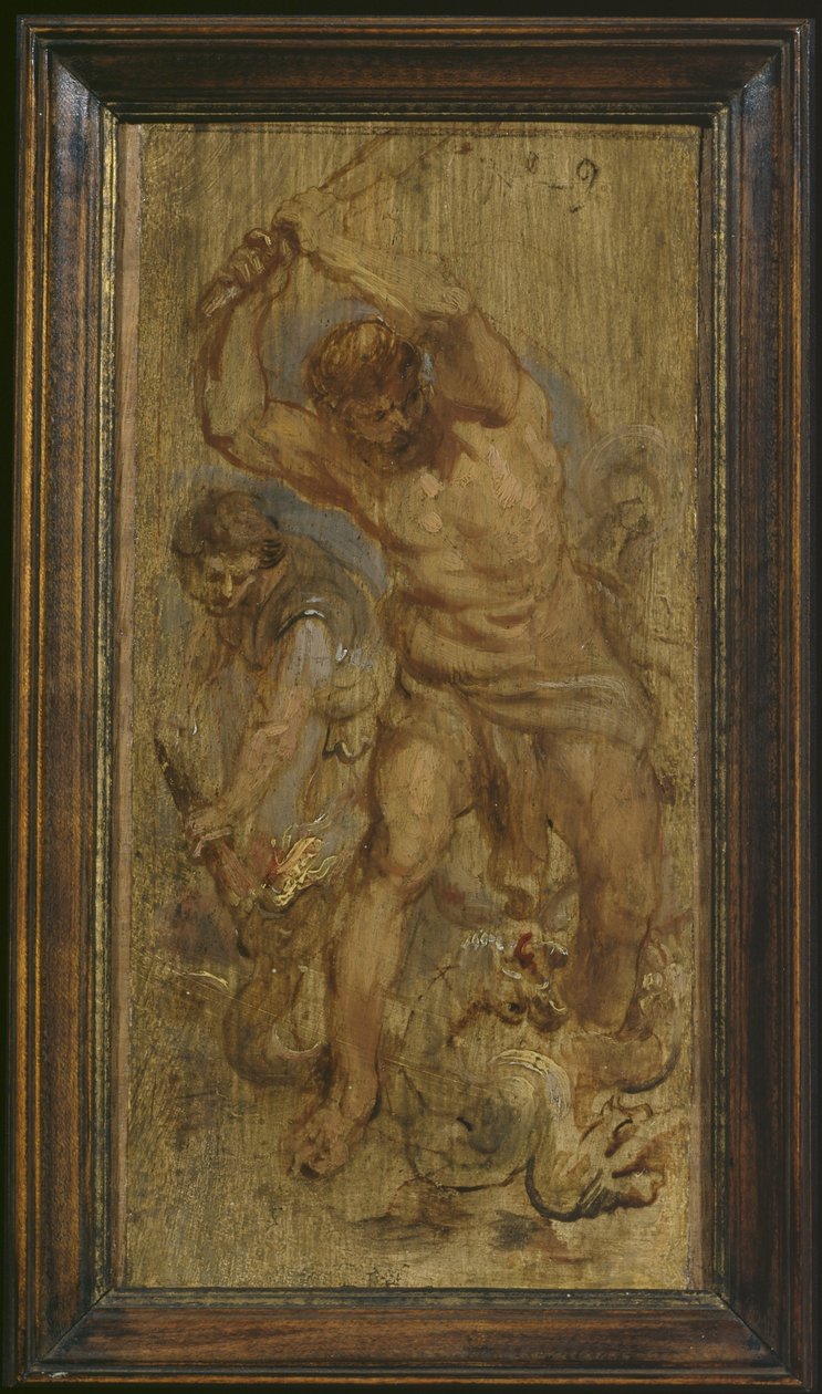 Hércules matando a hidra c.1639 de Peter Paul Rubens
