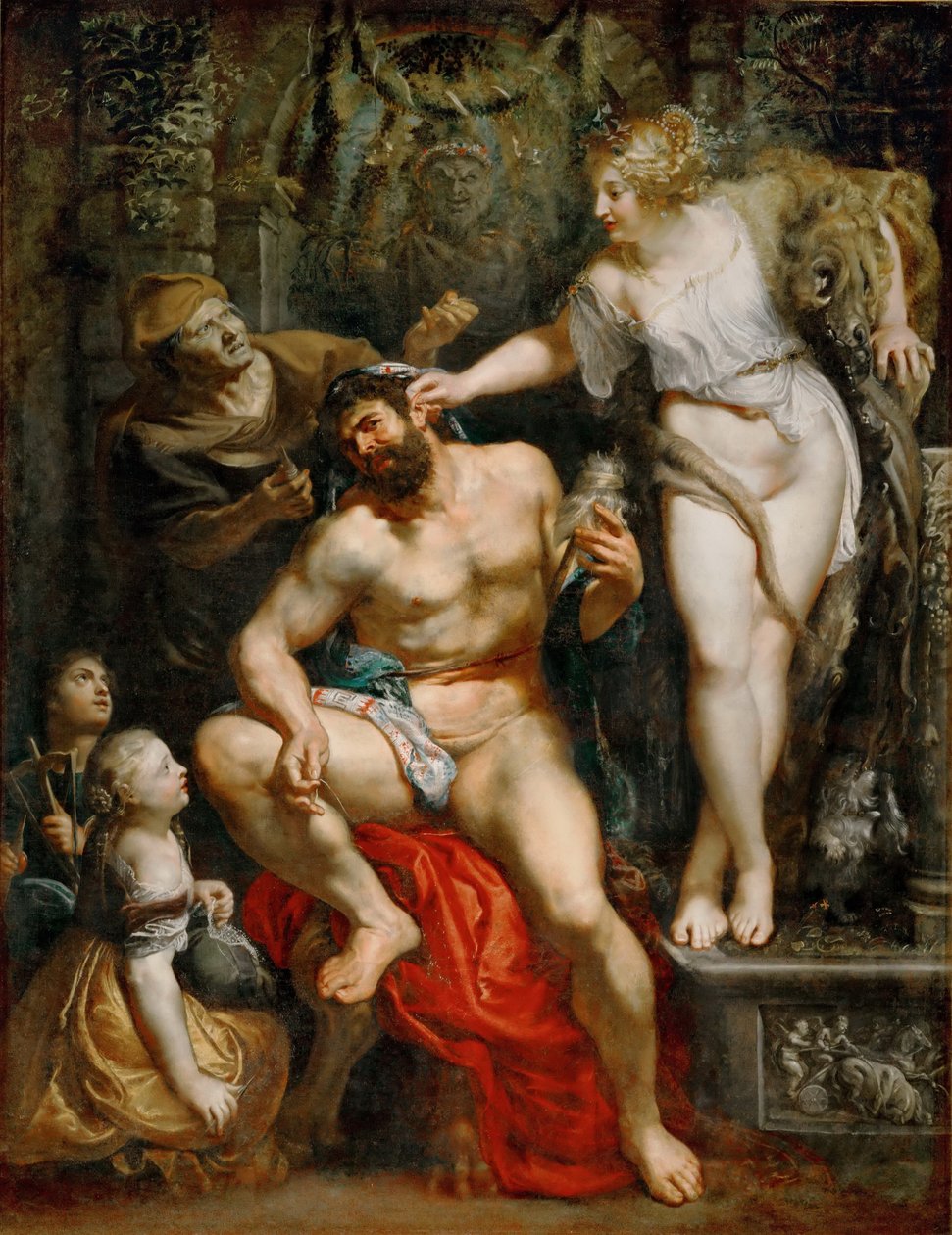 Hércules e Omphale de Peter Paul Rubens