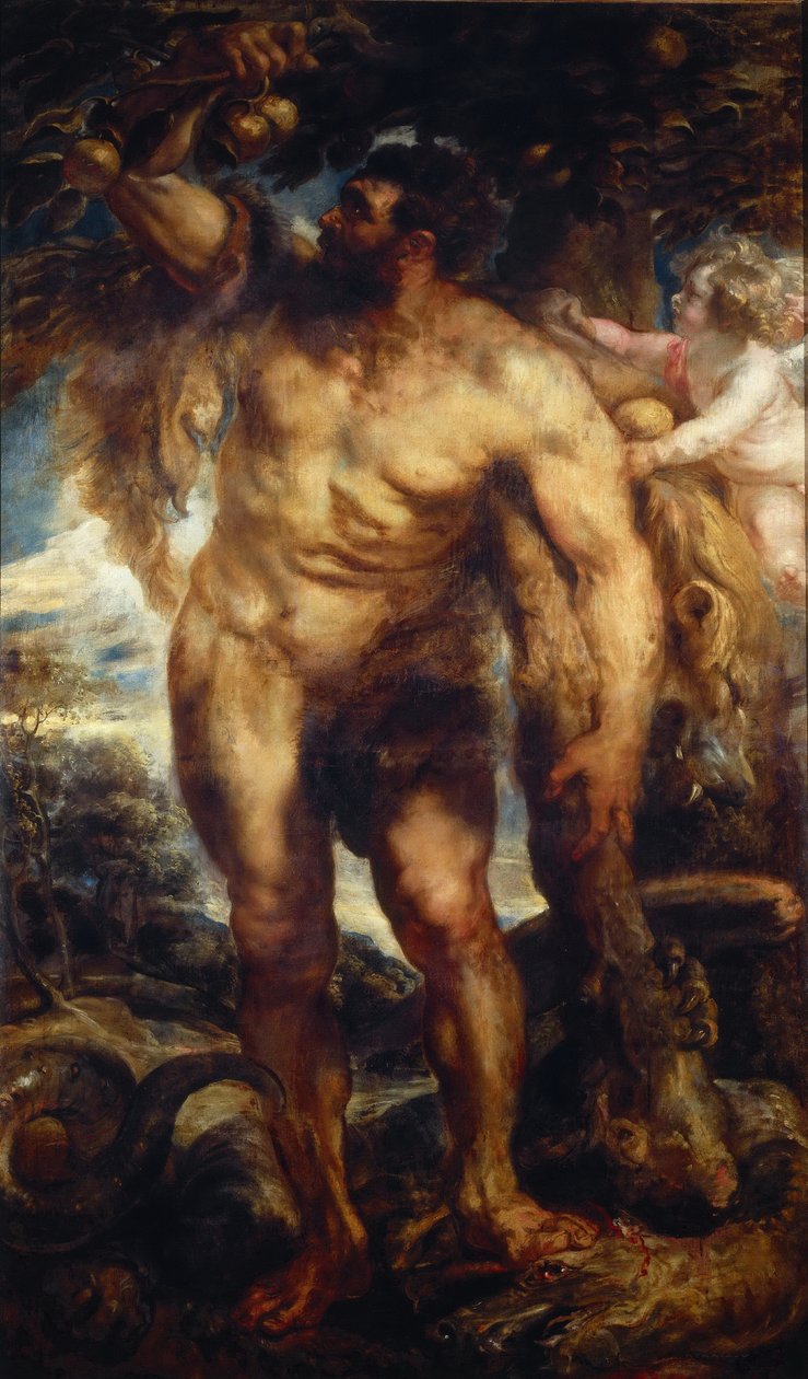 Hércules no jardim das Hespérides, 1638. de Peter Paul Rubens