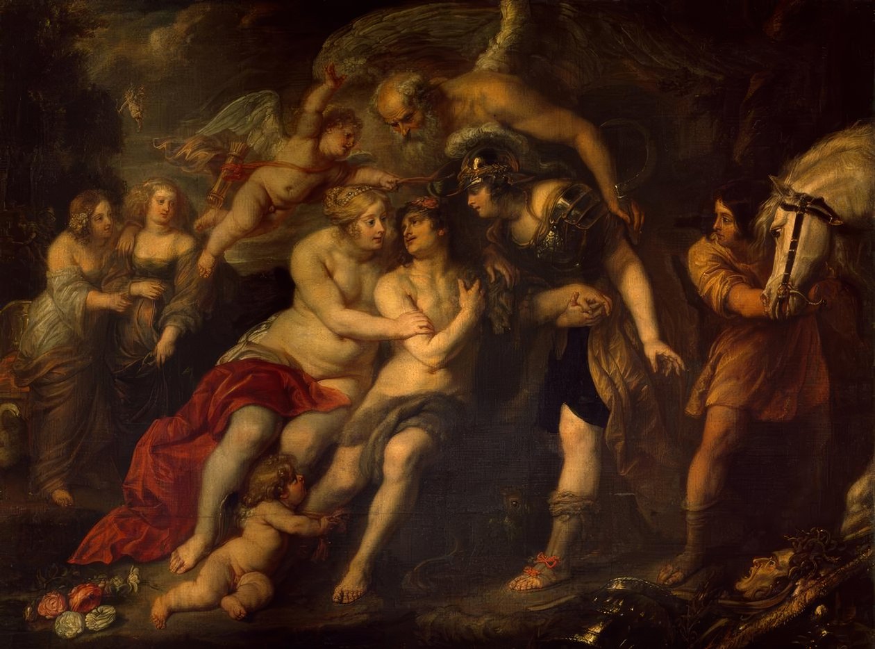 Hércules na encruzilhada de Peter Paul Rubens