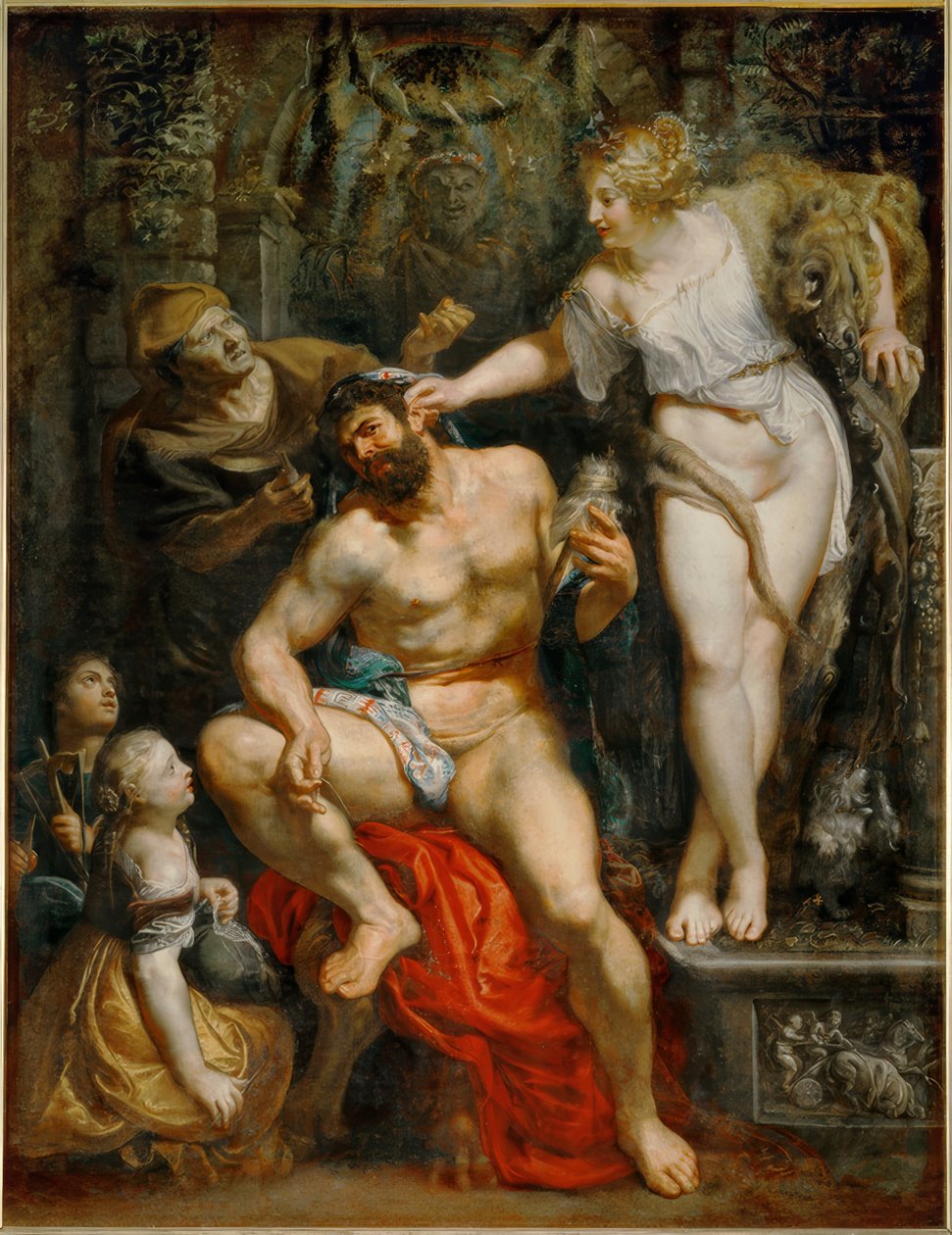 Hércules e Omphale de Peter Paul Rubens