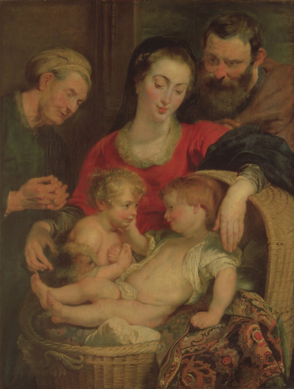 Sagrada Família do Cesto (painel) de Peter Paul Rubens