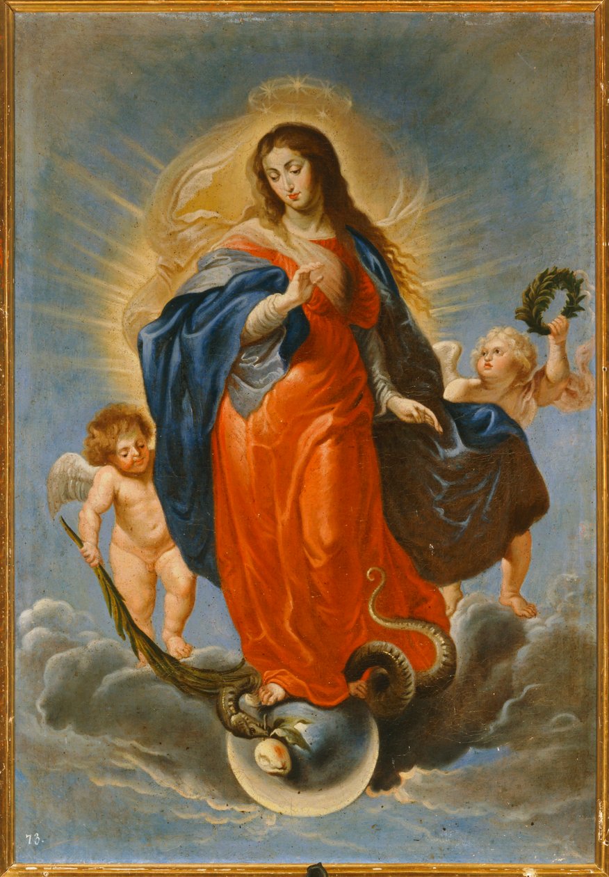Conceção imaculada de Peter Paul Rubens