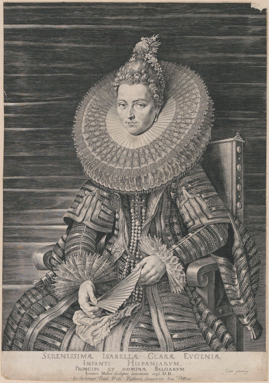 Isabela, Infanta de Espanha de Peter Paul Rubens