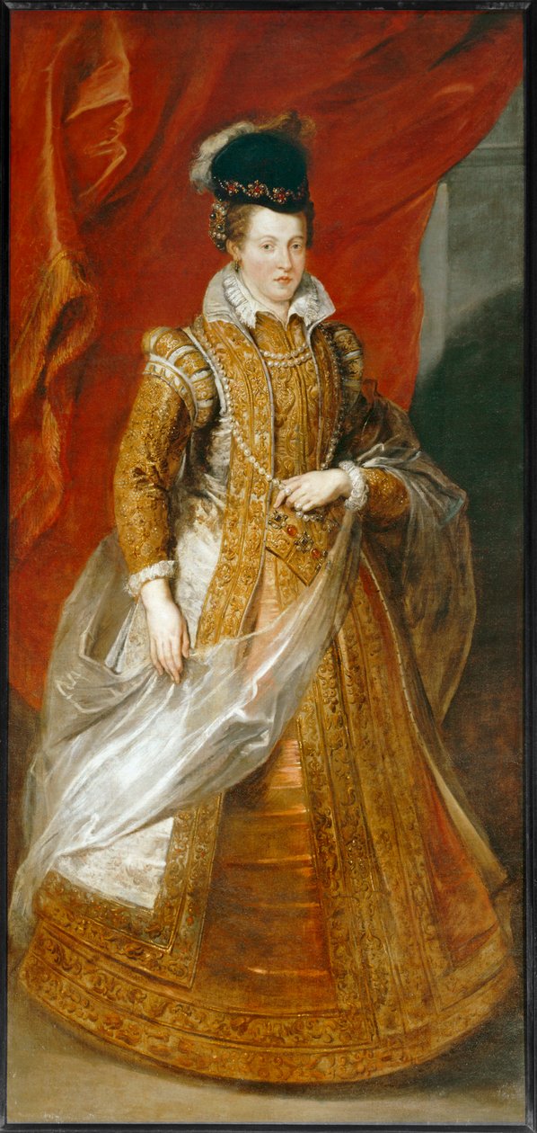 Joana de Áustria, grã-duquesa da Toscânia (pintura sobre tela) de Peter Paul Rubens