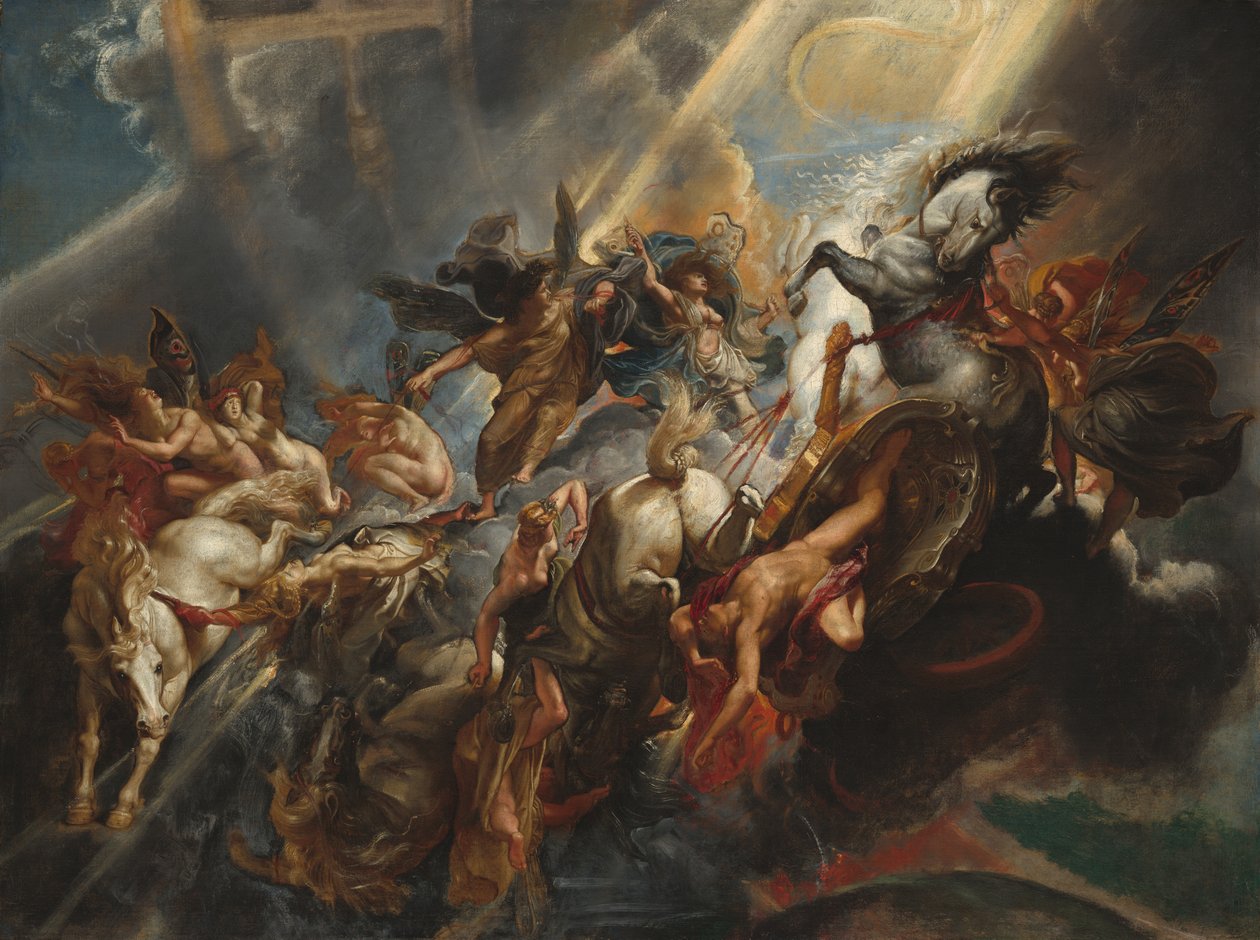 A Queda de Faetonte de Peter Paul Rubens