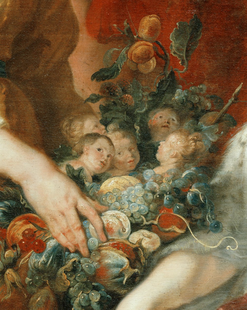 O nascimento de Luís XIII em Fontainebleau, a 27 de setembro de 1601 de Peter Paul Rubens