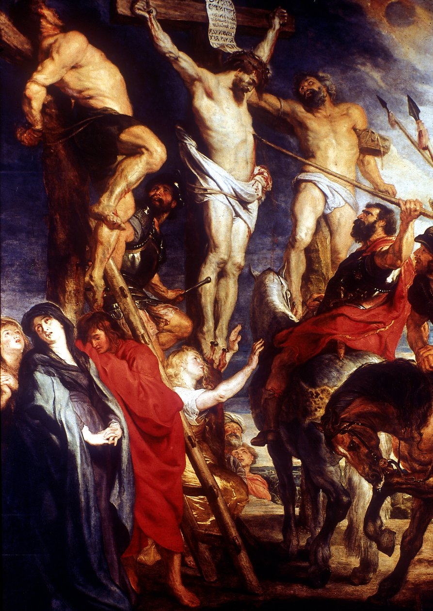 O Golpe de Lance, 1620 de Peter Paul Rubens