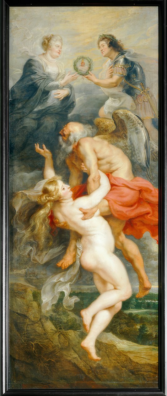 O triunfo da verdade de Peter Paul Rubens