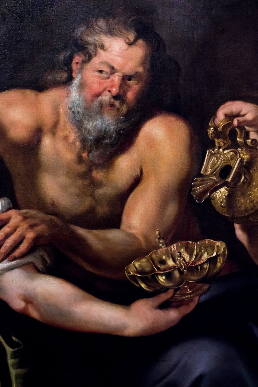 Lot e as suas filhas, ca. 1610 (Óleo sobre tela) de Peter Paul Rubens