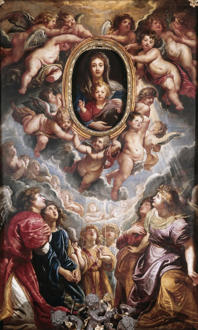 Madonna della Vallicella, 1606-1608. de Peter Paul Rubens