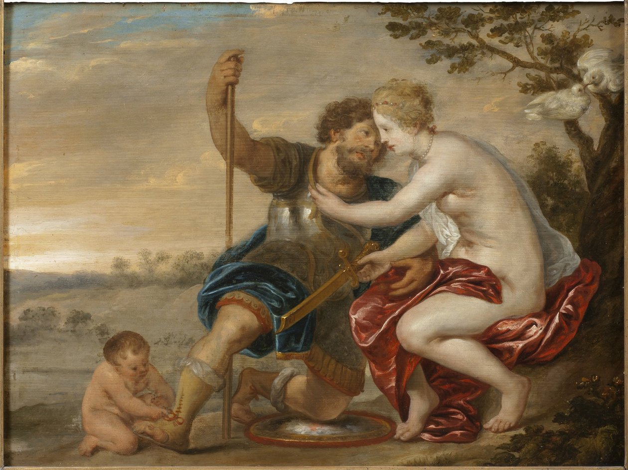 Marte, Vénus e Cupido de Peter Paul Rubens