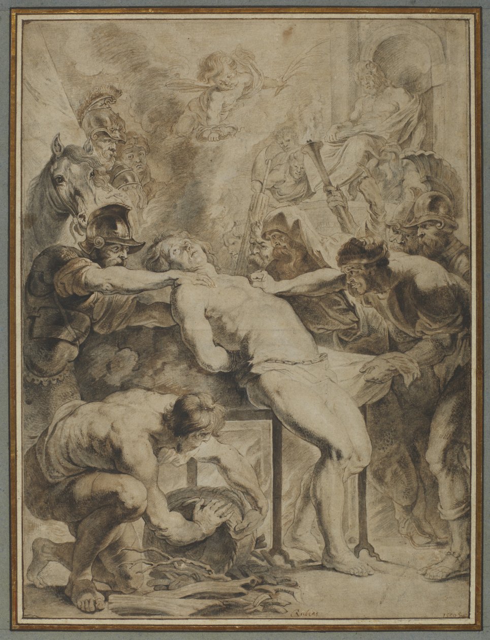 Martírio de São Lourenço, 1550 de Peter Paul Rubens