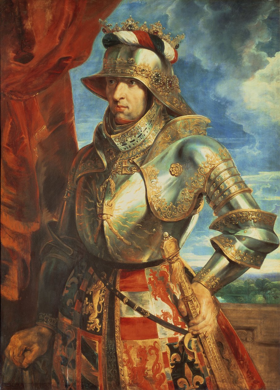 Maximilian I (1459-1519) de Peter Paul Rubens