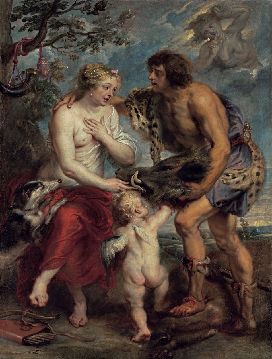 Meleagro e Atalanta de Peter Paul Rubens