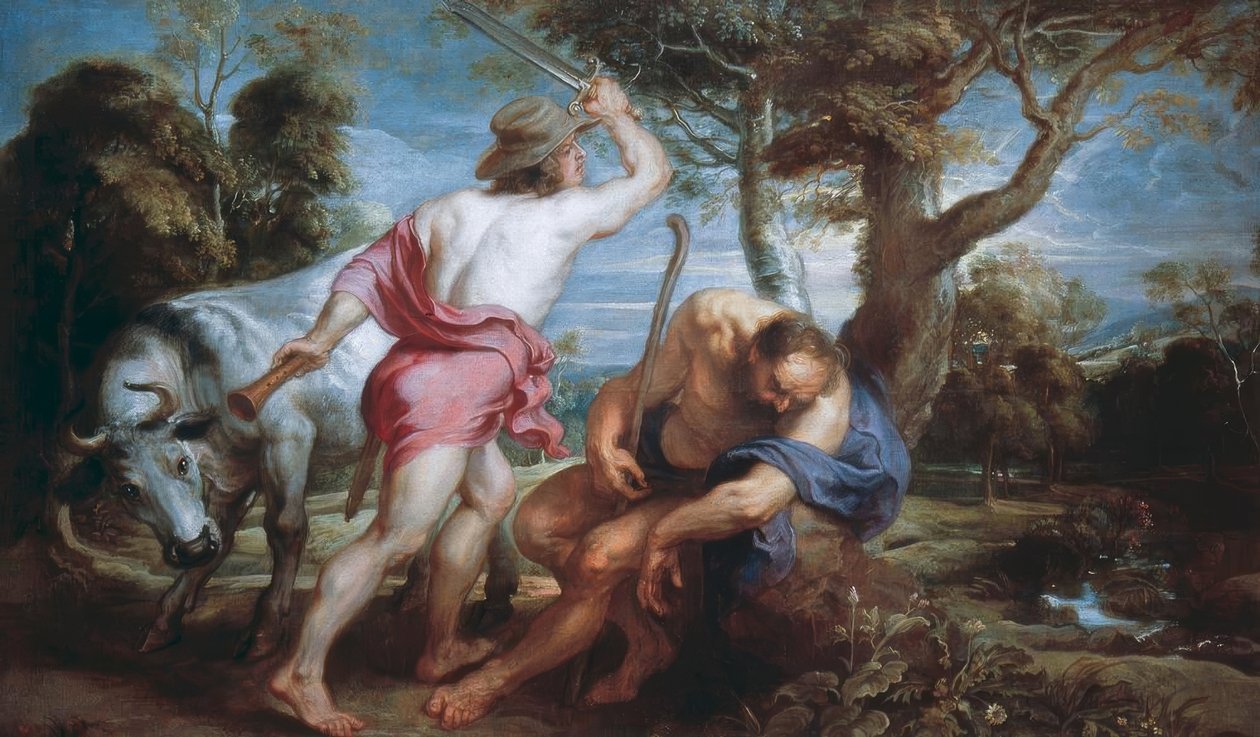 Mercúrio e Argus de Peter Paul Rubens