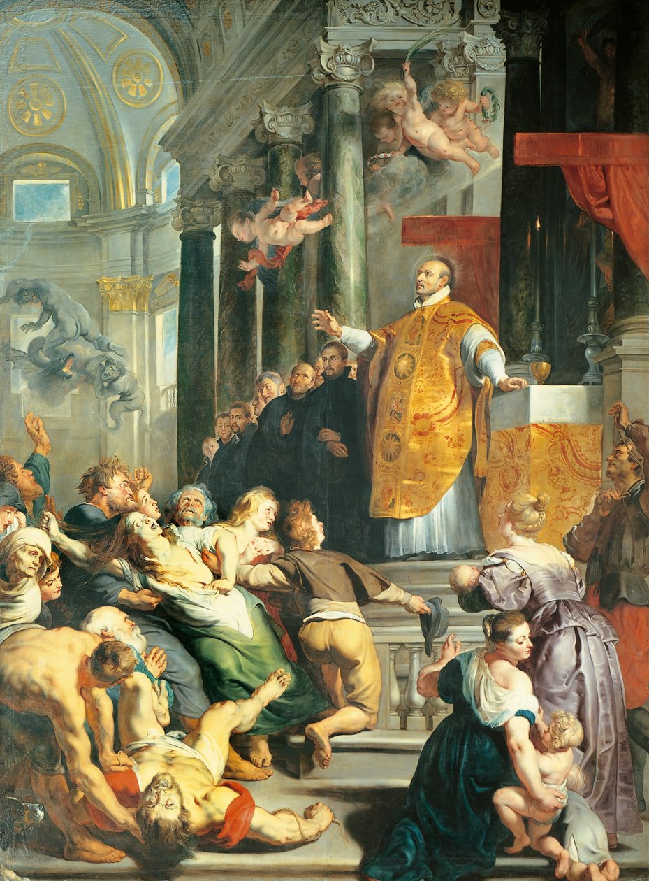 Milagre de Santo Inácio de Loyola de Peter Paul Rubens