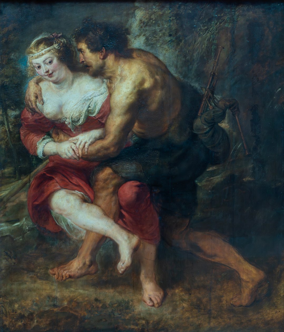 Cena pastoral (Corydon e Silvia) de Peter Paul Rubens