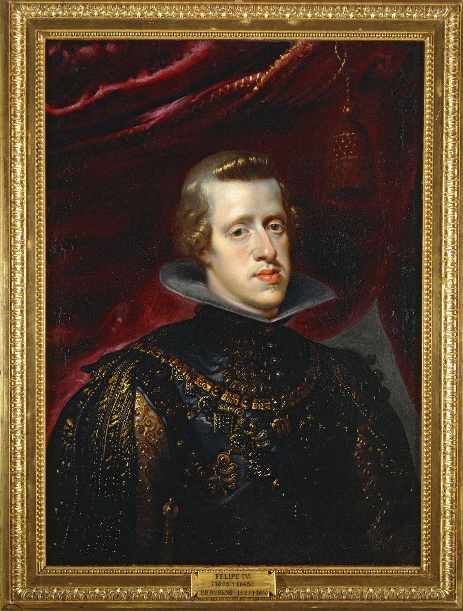 Filipe IV, Rei de Espanha (pintura sobre tela) de Peter Paul Rubens