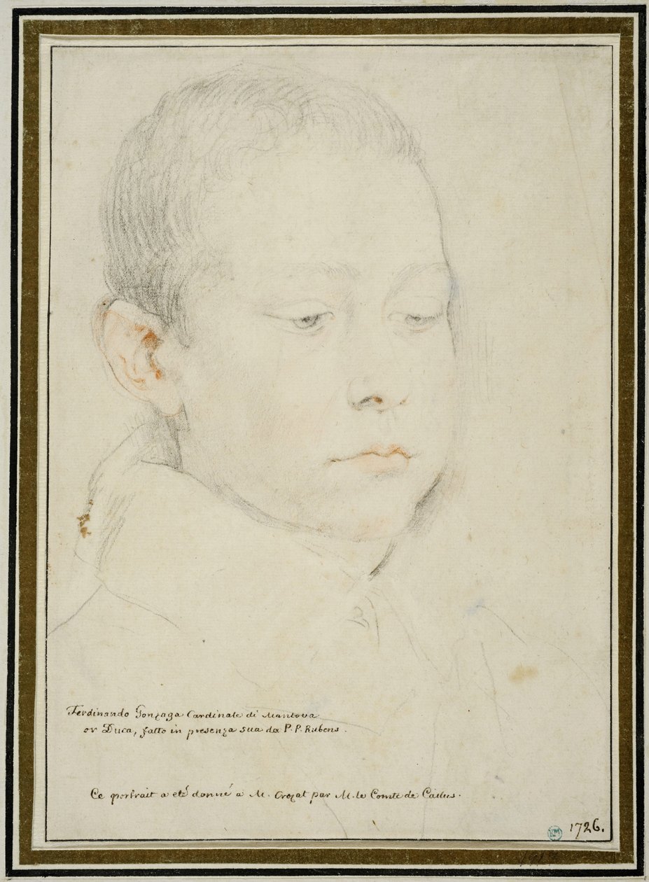 Retrato de Ferdinando I Gonzaga de Peter Paul Rubens
