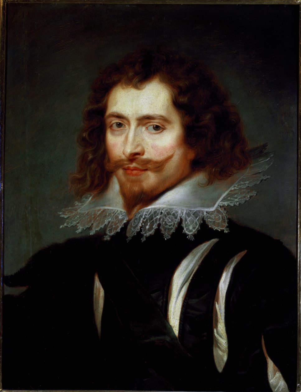 Retrato de George Villiers (1592-1628) Duque de Buckingham Pintura de Pierre Paul (Pierre-Paul) Rubens (ou Peter Paul ou Petrus Paulus) (1577-1640) Sol. 65x50 cm Palazzo Pitti, Galleria Palatina Florence de Peter Paul Rubens