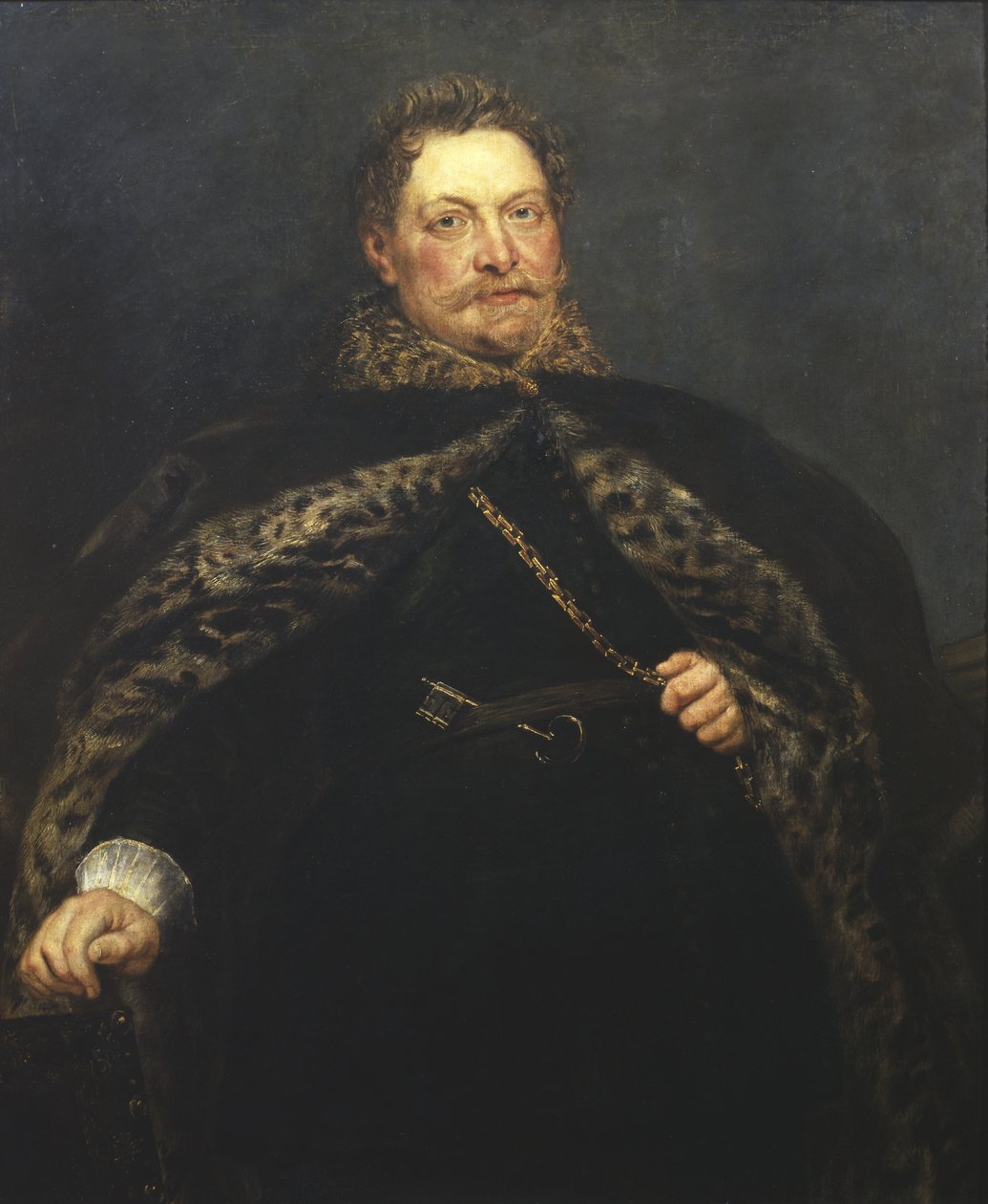 Retrato de Jan van Montfort, c.1635 (óleo sobre tela) de Peter Paul Rubens