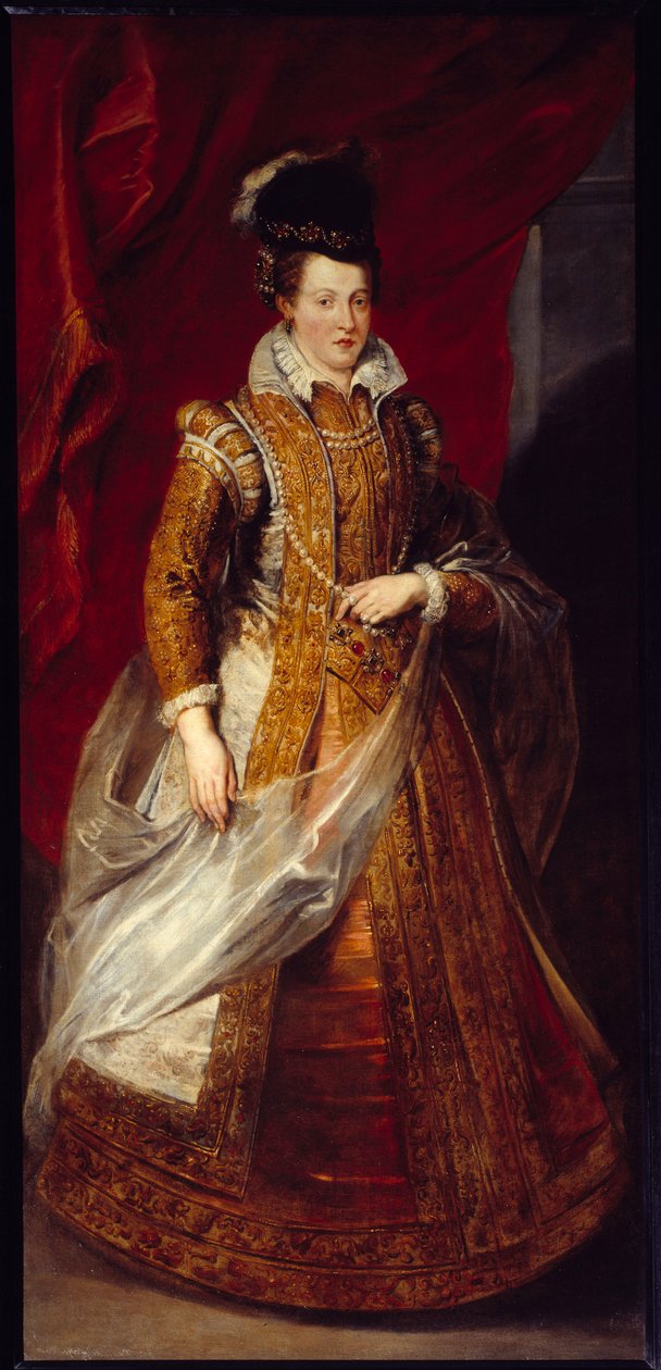 Retrato de Joana da Áustria de Peter Paul Rubens