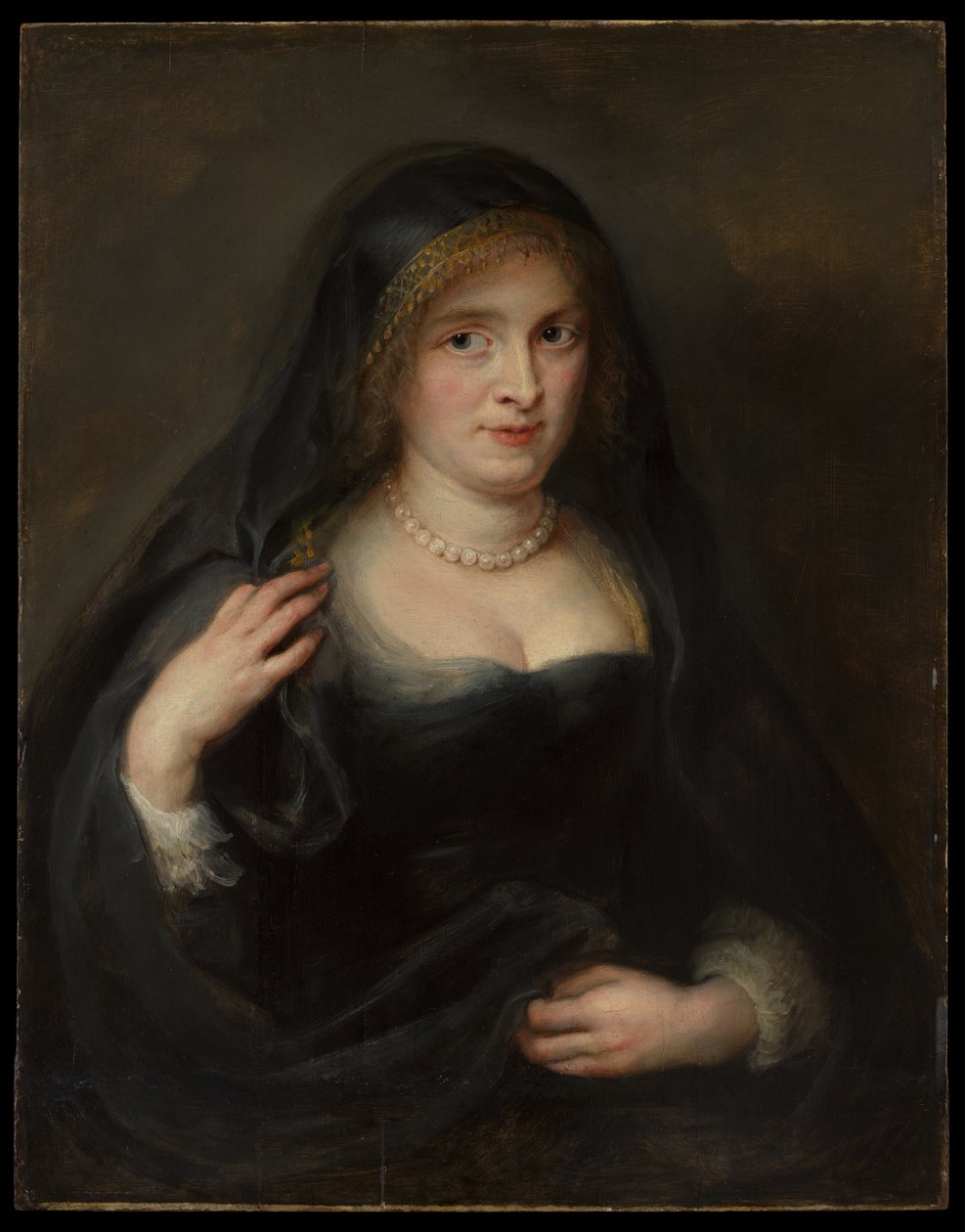Retrato de uma mulher, provavelmente Susanna Lunden (Susanna Fourment, 1599-1628) de Peter Paul Rubens