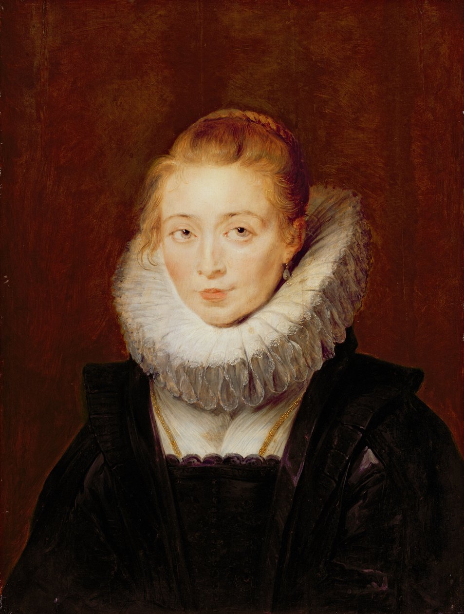 Retrato da dama de honra para a infanta Isabella de Peter Paul Rubens