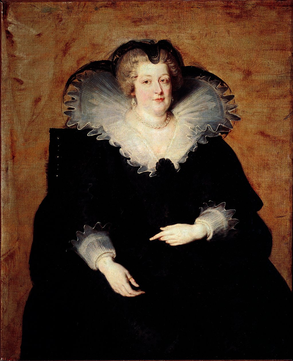 Retrato da Rainha de França Marie de Medicis (óleo sobre tela de Peter Paul Rubens