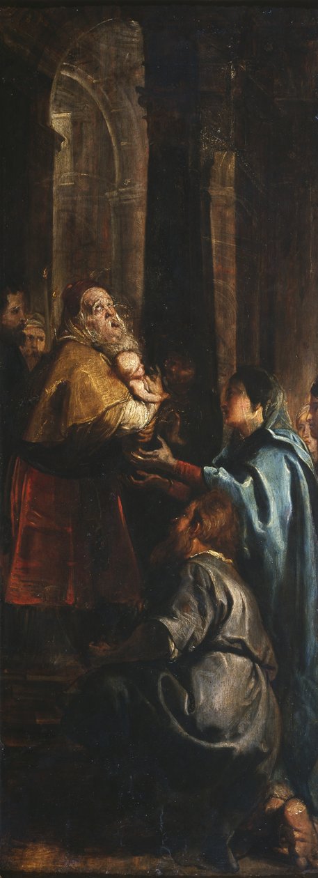 Apresentação no Templo de Peter Paul Rubens