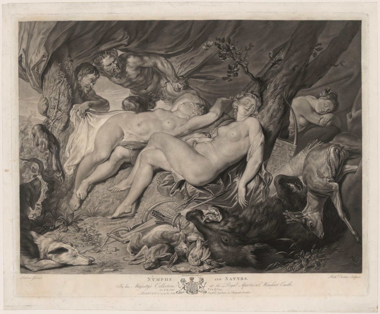 O repouso de Diana de Peter Paul Rubens