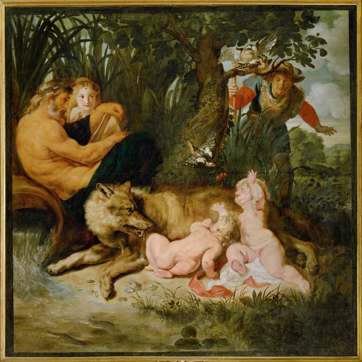 Rómulo e Remo (pintura sobre tela) de Peter Paul Rubens