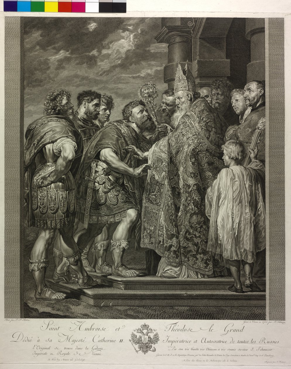 Santo Ambrósio de Milão de Peter Paul Rubens