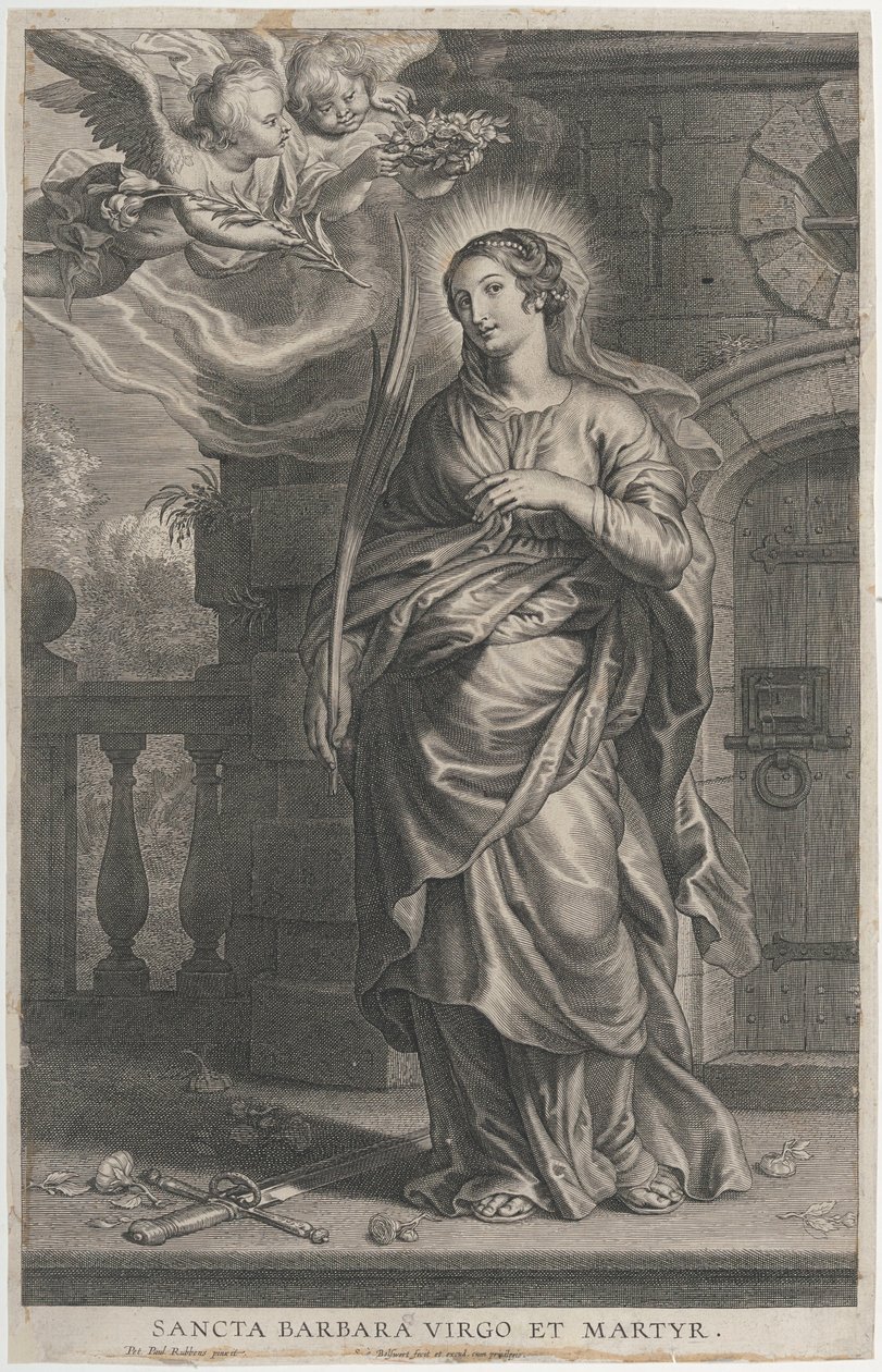 Santa Bárbara de Peter Paul Rubens