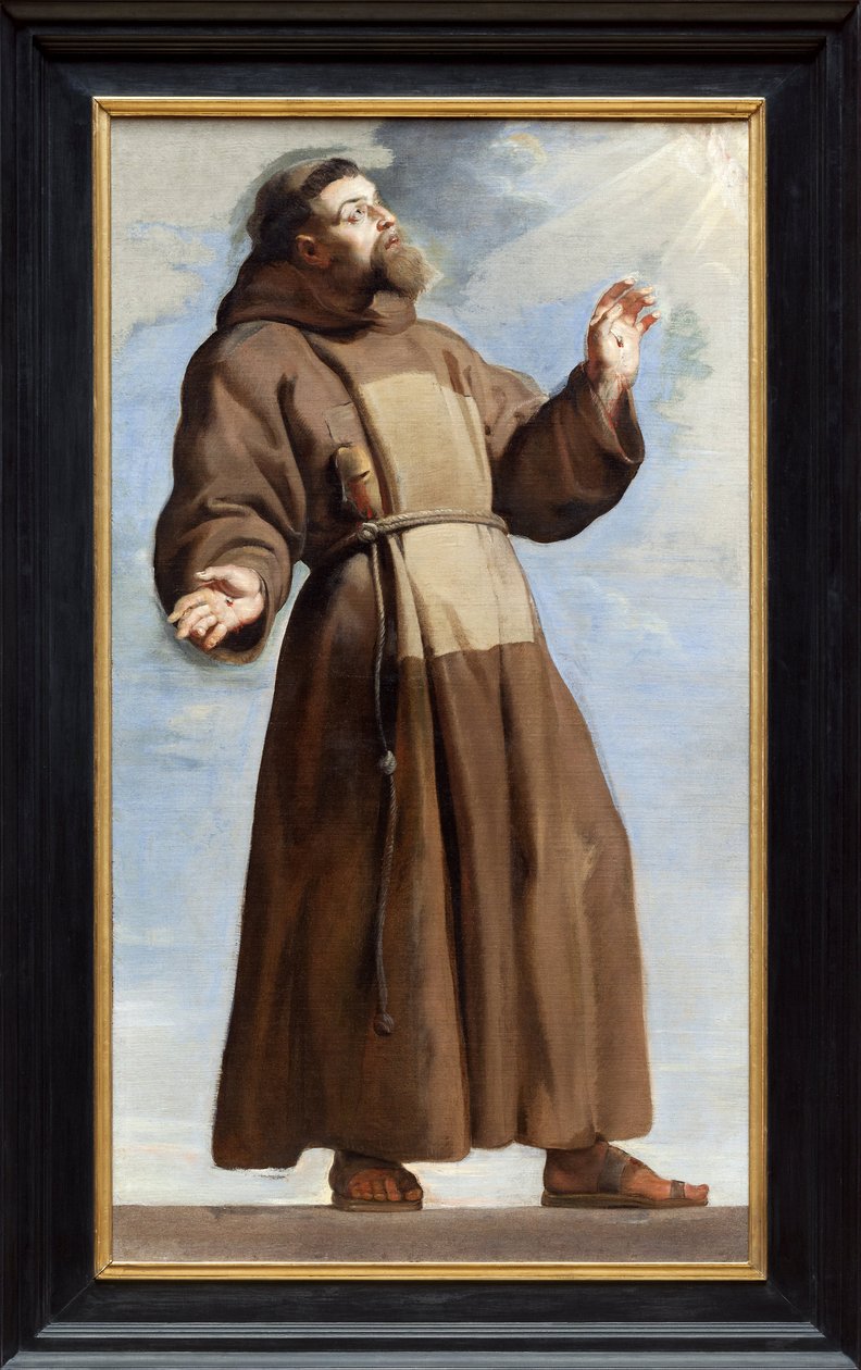 São Francisco em Estasy (óleo sobre tela) de Peter Paul Rubens