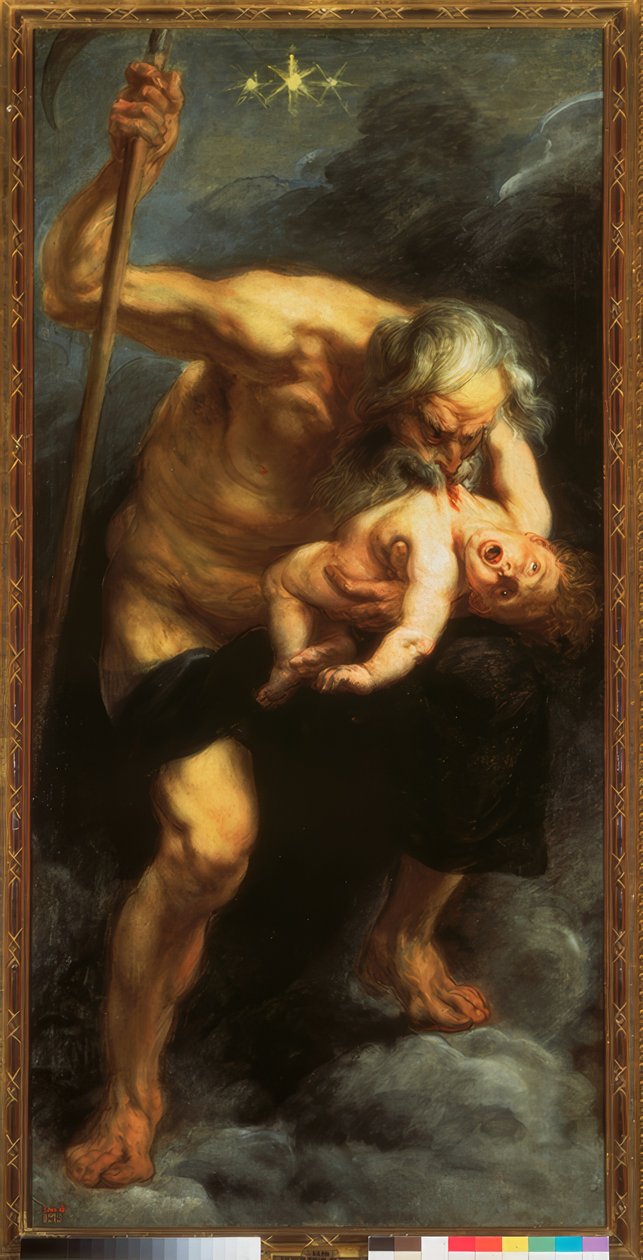 Saturno devora um filho de Peter Paul Rubens