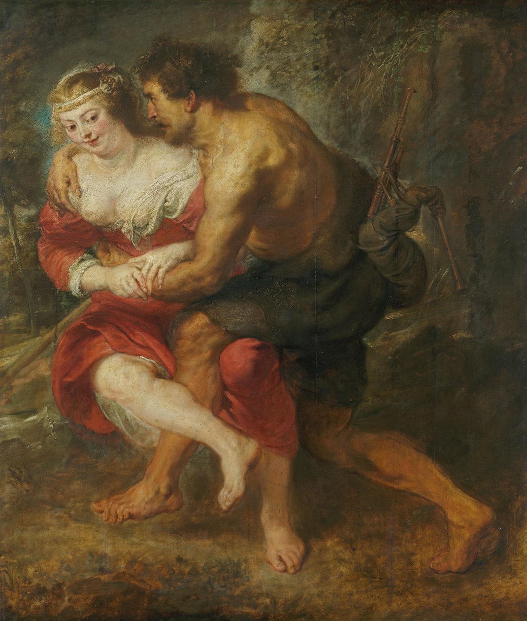 Cena pastoril (Silvia e Coridon) de Peter Paul Rubens