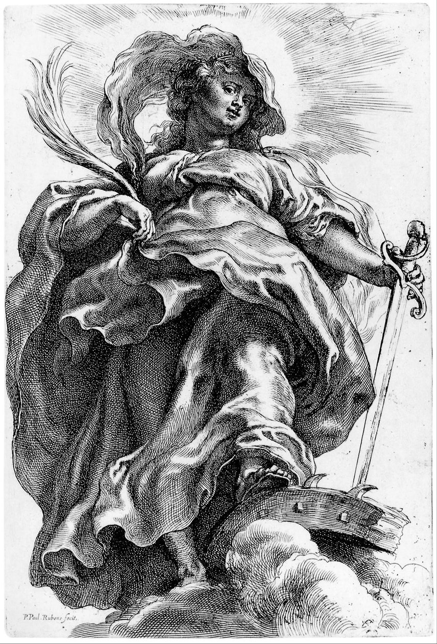 Santa Catarina de Alexandria de Peter Paul Rubens