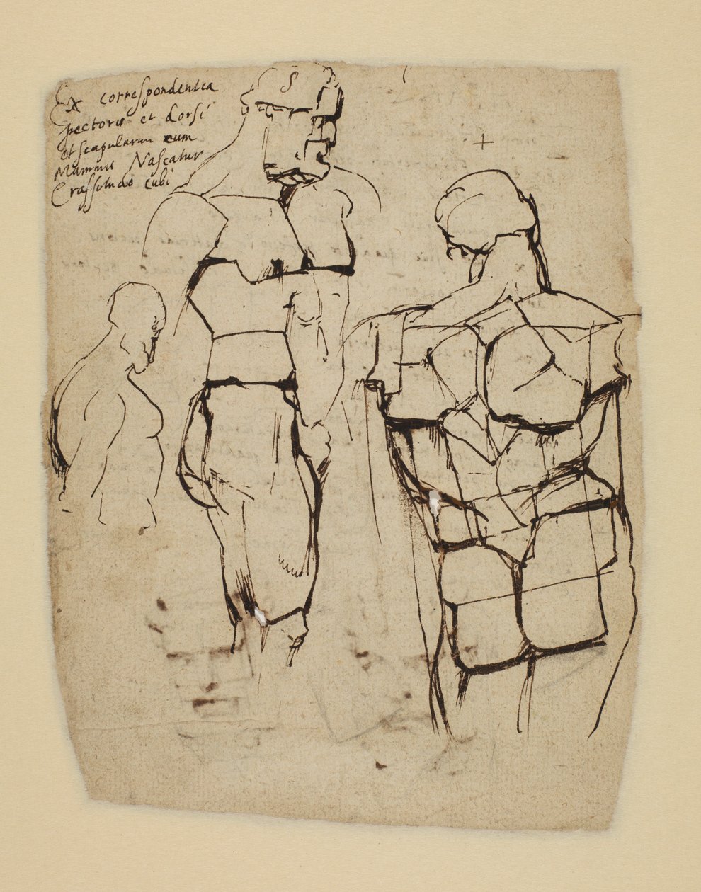 Estudo do Farnese Hércules de Peter Paul Rubens