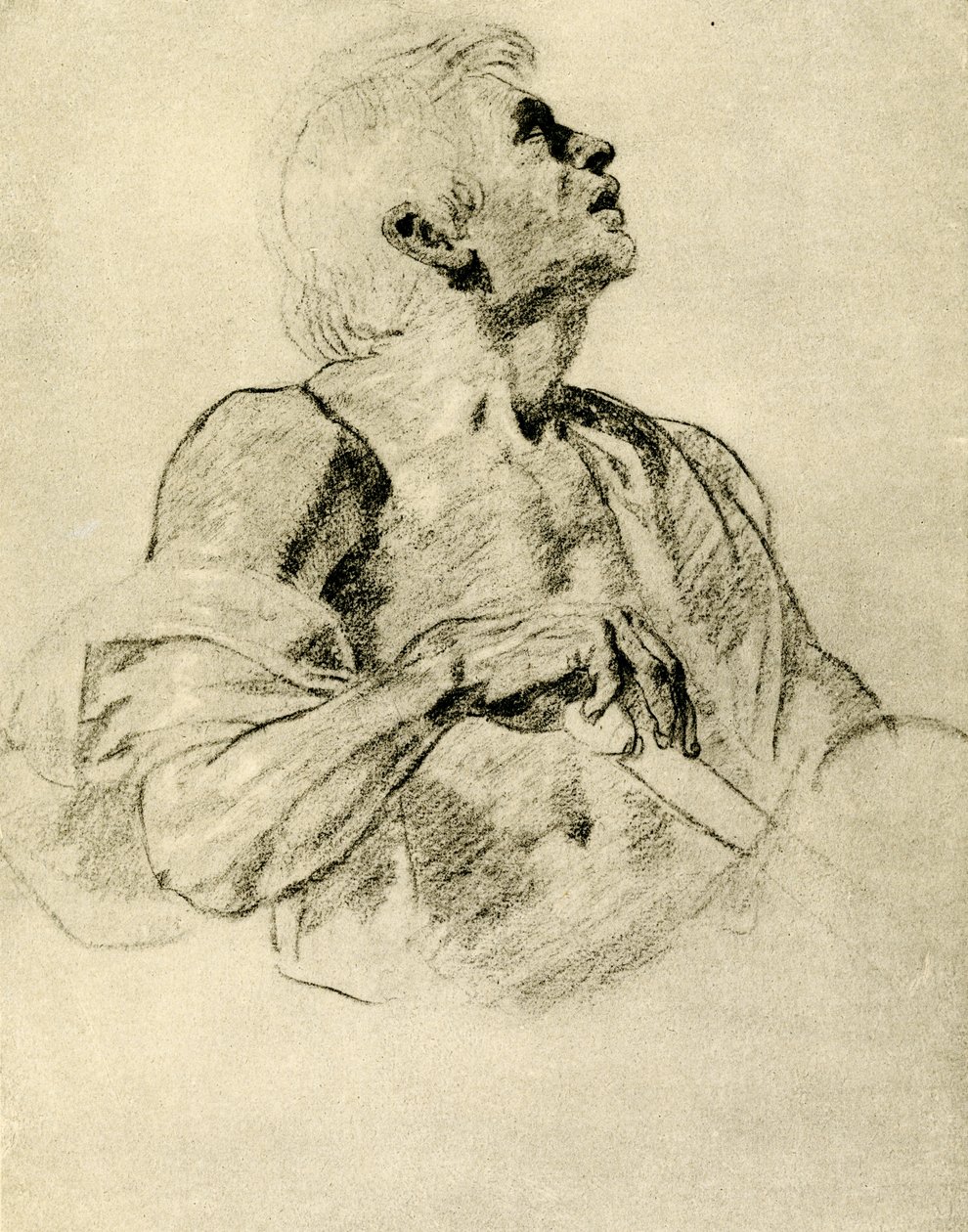 Estude um guerreiro de Peter Paul Rubens