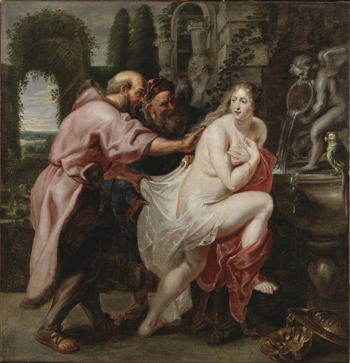 Susana e os anciãos de Peter Paul Rubens